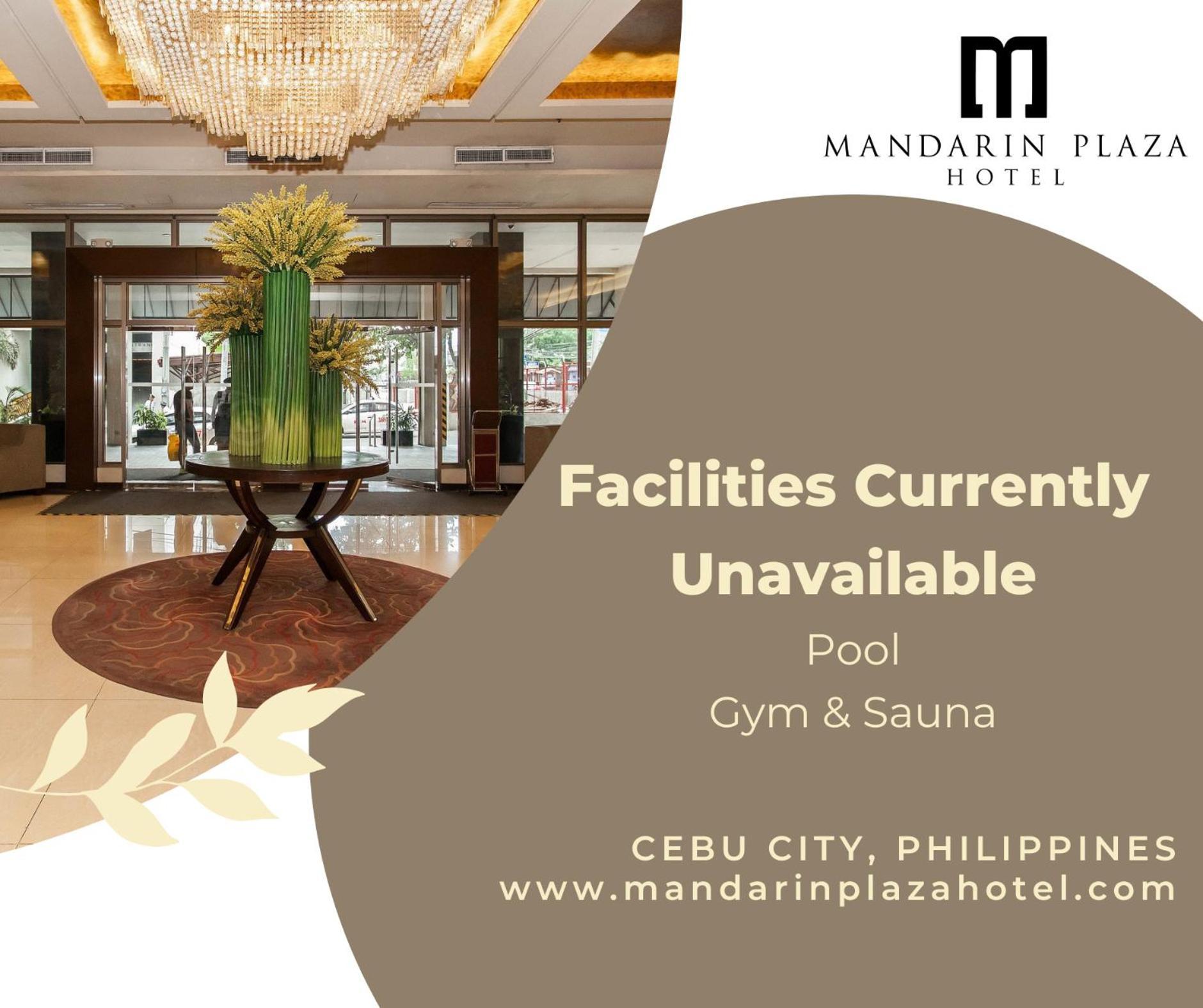 Mandarin Plaza Hotel Cebú Exterior foto